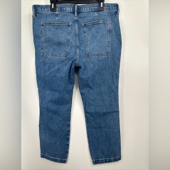 J. Crew Wide Pocket Denim Jeans For Women Size 32 NWT - Picture 3 of 3